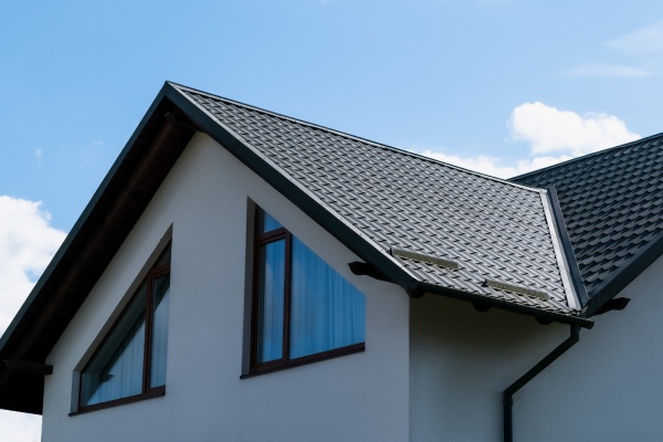 The,Roof,Of,A,Newly,Built,Private,House,On,A